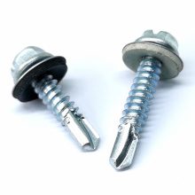 Flange Galvanized Hexagon Drilling Fine Thread Hex Head Self Tapping Screws